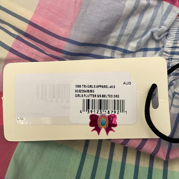 Silver jeans co girls flutter belted dress NWT - Picture 10 of 11